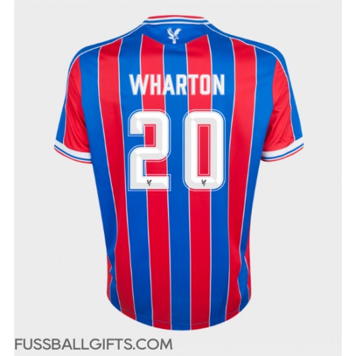 Crystal Palace Adam Wharton #20 Fußballbekleidung Heimtrikot 2025-26 Kurzarm